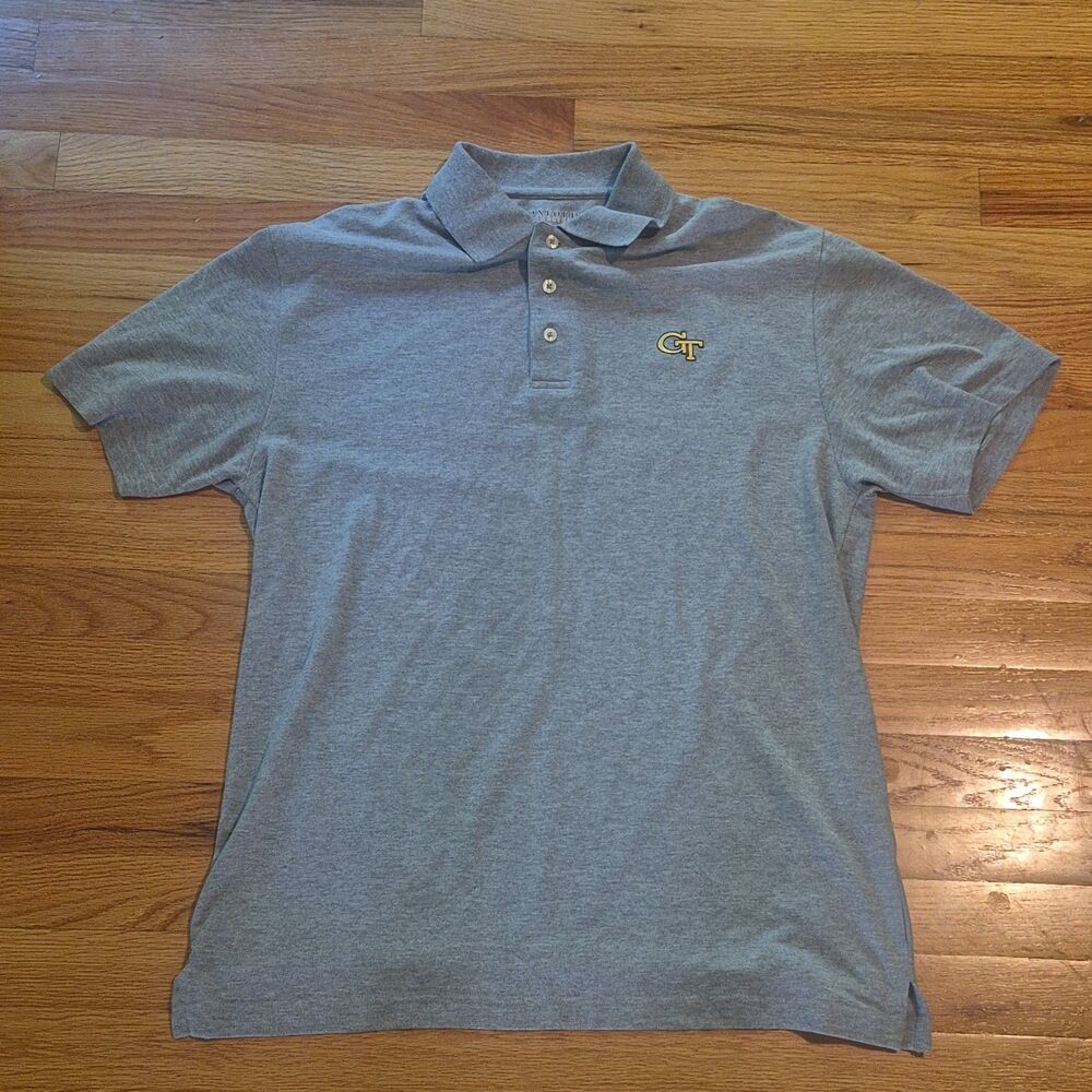 Oxford America Veri Cool Georgia Tech Yellow Jackets Polo Shirt Men's Medium